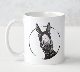 Flash the Donkey coffee mug